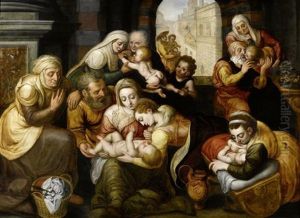 Heilige Sippe by Frans Floris