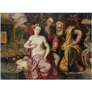 Susanna And The Elders by Frans Floris