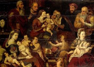 Allegorie De La Charite by Frans Floris