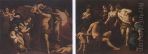 Die Taten Des Herkules: Der Rasende Herkules by Frans Floris