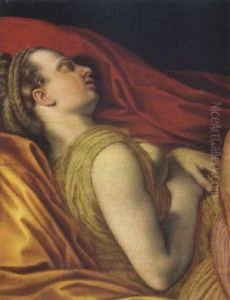 A Sleeping Nymph