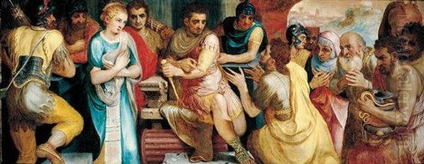 The Continence Of Scipio - view 1