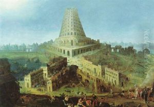 Der Turmbau Zu Babel by Frans Floris