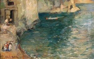 Bord De Mer Anime by Albert Aublet