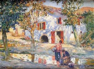 Les Lavandieres En Pays Basque