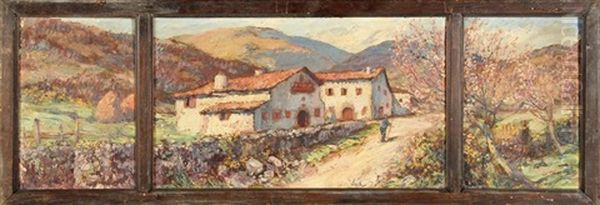 Campagne Basque (triptych) - view 1