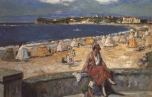 A Summer Day On The French Coast by Louis Floutier