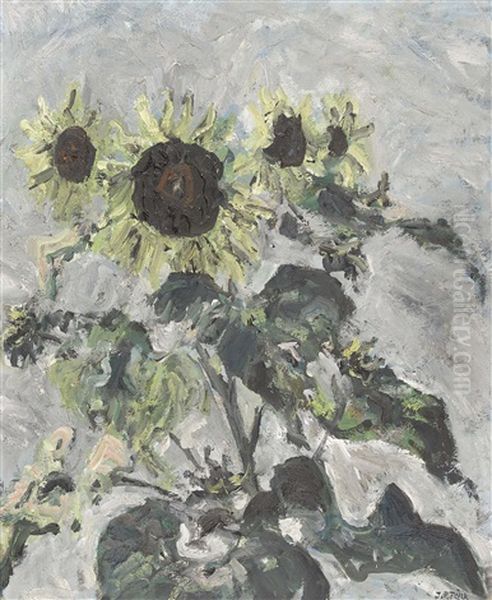 Stillleben Mit Sonnenblumen - view 1