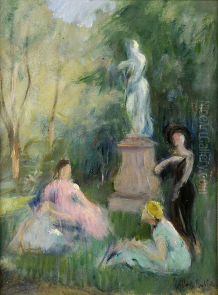 Elegantes Dans Le Parc - view 1
