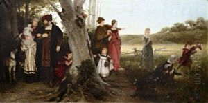 Groses Familienbild by Joseph Flueggen