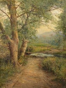 American Landscape by Harry Davis Fluhart-Williams