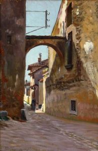 Vicolo A Padenghe by Piero Focardi