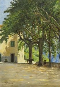 Alberi E Casa by Ruggero Focardi