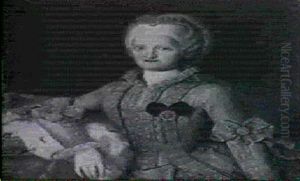 Kunigunde Prinzessin Von Sachsen, Schwester Des Kurfursten Clemens Wenzeslaus (halbfigur) by Heinrich Foelix