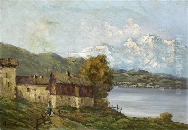Paesaggio Con Lago - view 1