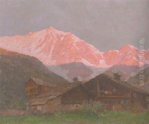 Levar Del Sole Dul Monte Rosa by Mario Moretti Foggia