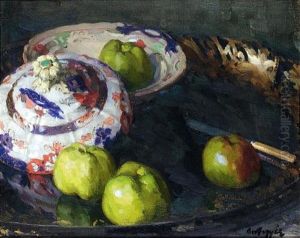 Still Life With Apples by David Foggie