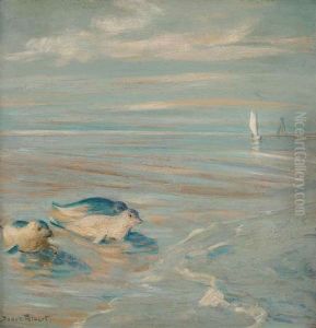 Robben An Der Kuste by Poppe Folkerts