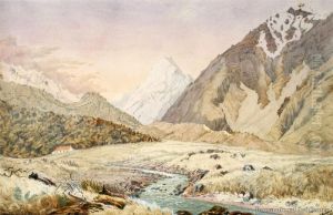 Mt Cook And The Old Hermitage by Christopher Aubrey