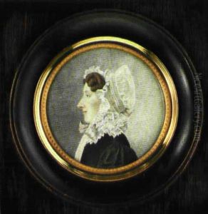 Portrat Frau Follenweider by Rudolf Follenweider