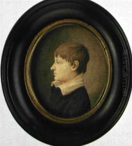 Portrat Adolf Follenweider by Rudolf Follenweider