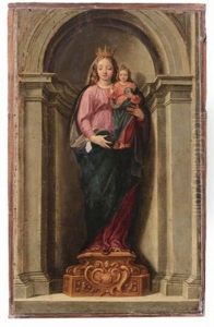 Madonna Col Bambino by Sebastiano Folli