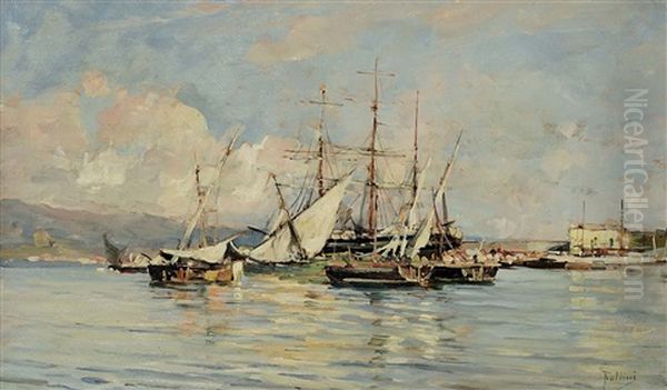 Segelboote Im Hafen - view 1