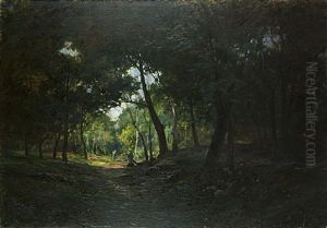Figure Nel Bosco by Carlo Follini