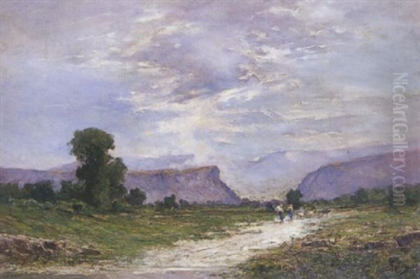 Paessagio Con Contadine Al Pascolo - view 1
