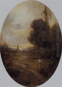 Paesaggio Con Figura Paesaggio Con Figura