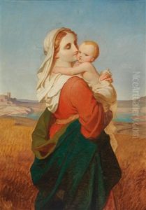 Madonna With Child by Philipp von Foltz
