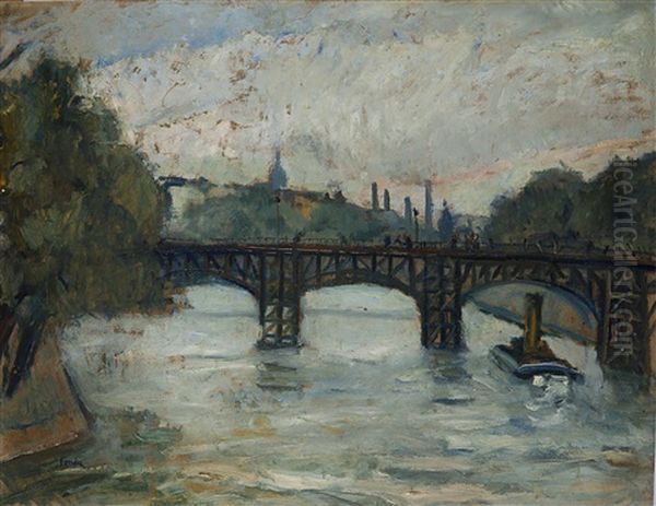 Il Ponte Di Ferro Sulla Senna, Parigi - view 1