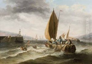Depart Pour La Peche by Andre Foneche