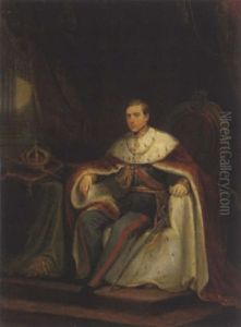Konig Pedro V. Von Portugal by Antonio Manuel Da Fonseca