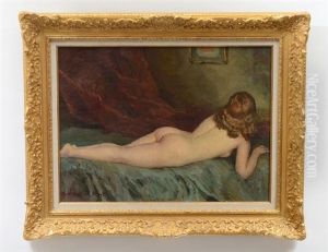 Reclining Nude by Constantin Font