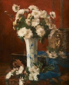 Gueridon Fleuri by Victor Fontaine