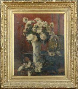 Vase Fleuri by Victor Fontaine