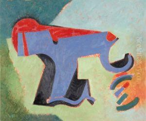 Ohne Titel (komposition) by Victor Fontaine