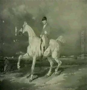 In The Stable by Andre des Fontaines