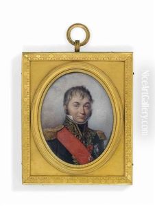 An Officer Called Nicolas Oudinot, Count Oudinot And Duke Of Reggio (1767-1848) Uniform, Gold-embroidered Dark Blue Coat With Gold Epaulettes Bearing Five Silver Stars, Wearing The Red Moire Sash, Badge And Breast-star Of The Imperial French Order Of The An Officer Called Nicolas Oudinot, Count Oudinot And Duke Of Reggio (1767-1848) Uniform, Gold-embroidered Dark Blue Coat With Gold Epaulettes Bearing Five Silver Stars, Wearing The Red Moire Sash, Badge And Breast-star Of The Imperial French Order Of The