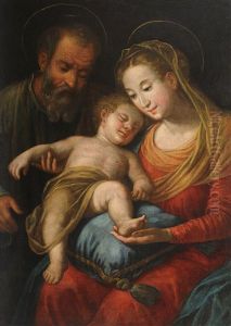 La Sainte Famille by Lavinia Fontana