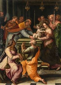 Darbringung Im Tempel by Lavinia Fontana