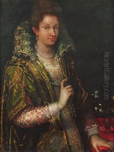Bildnis Einer Italienischen Edelfrau by Lavinia Fontana
