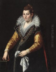 Bildnis Einer Schwangeren (selbstbildnis?) by Lavinia Fontana