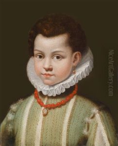 Portrat Eines Knaben Mit Einem Ohrring (principe Don Ferdinando Orsini?)