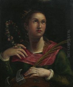 Die Heilige Katharina by Lavinia Fontana