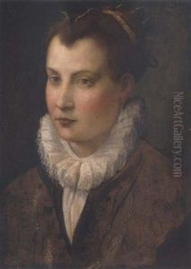 Portrait Of A Lady In A Ruff
