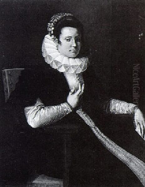 Portrait Of A Seated Lady - view 1