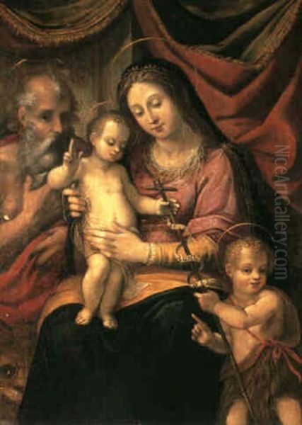 The Holy Family With The Infant St John - view 1