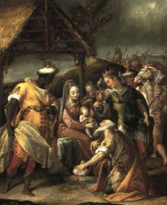 Adorazione Dei Magi by Lavinia Fontana